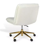 Silla de oficina tapizada Eloise de Martha Stewart