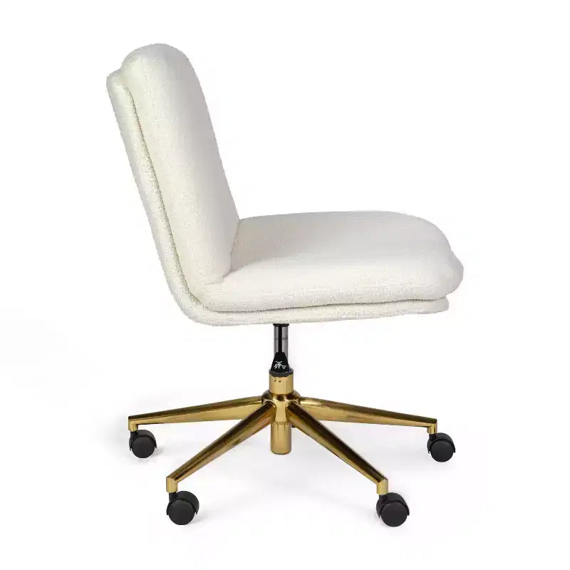 Silla de oficina tapizada Eloise de Martha Stewart