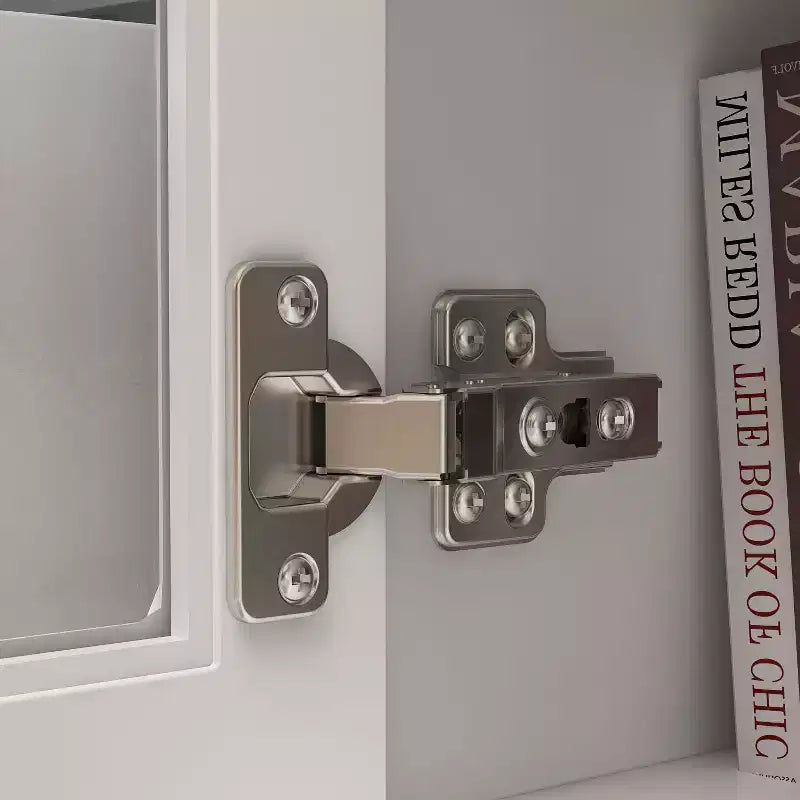 Mueble de TV Famapy con puertas de cristal y cajones de almacenamiento para sala de estar