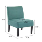 Christopher Knight Home Kassi - Sillones tapizados contemporáneos (Juego de 2)