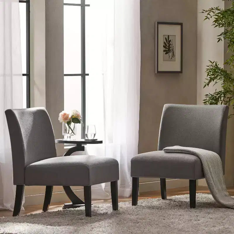 Christopher Knight Home Kassi - Sillones tapizados contemporáneos (Juego de 2)
