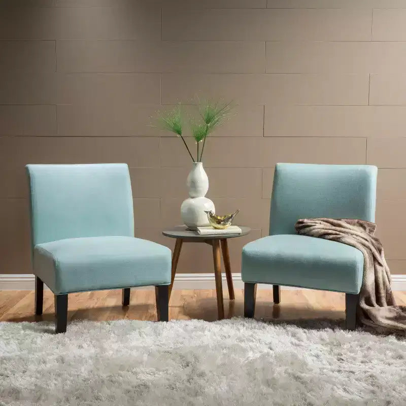 Christopher Knight Home Kassi - Sillones tapizados contemporáneos (Juego de 2)