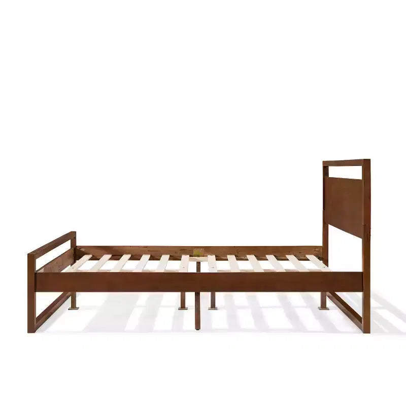 Christopher Knight Home Orinda - Cama de plataforma minimalista contemporánea con cabecero y pie de cama abiertos
