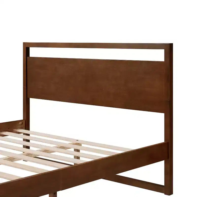Christopher Knight Home Orinda - Cama de plataforma minimalista contemporánea con cabecero y pie de cama abiertos