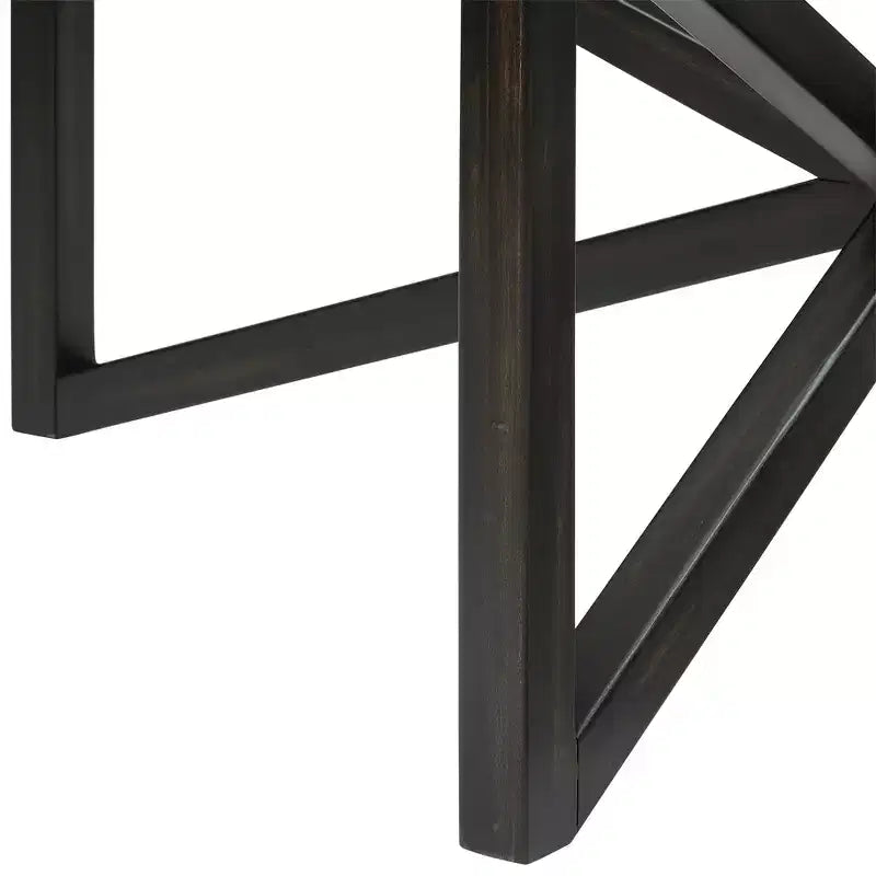 Mesa de centro redonda/ovalada Mesa auxiliar de cristal Mesa de cóctel Mesa de sofá Mesa lateral Mesa de centro, Negro/Cerezo-ModernLuxe