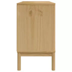 vidaXL Aparador Armario de Almacenamiento Muebles Hogar Salón Madera Maciza Pino
