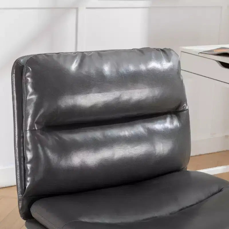 Silla de oficina giratoria ajustable Vatros con asiento ancho