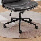 Silla de oficina giratoria ajustable Vatros con asiento ancho