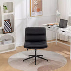 Silla de oficina giratoria ajustable Vatros con asiento ancho