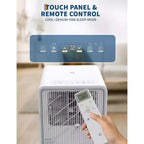 Garvee 8000 BTU Portable Air Conditioner with Remote, 3-in-1 AC Unit Quiet Sleep Mode Energy Efficient Cooling Fan Window Kit