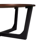 Mesa de centro redonda moderna Vandor de 44 pulgadas de madera de acacia de Christopher Knight Home