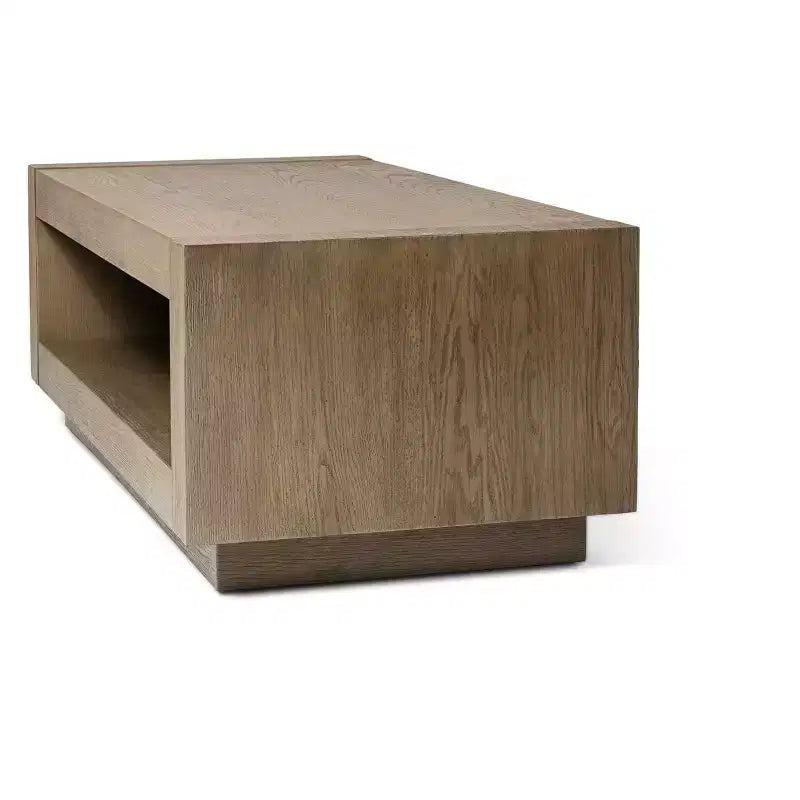 Mesa de centro contemporánea de madera Maven Lane Artemis