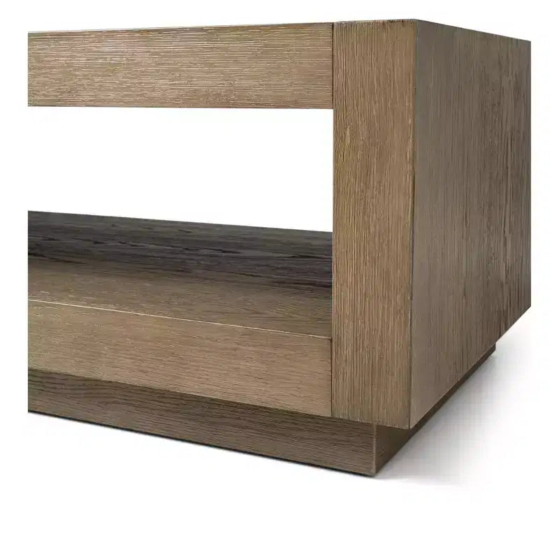 Mesa de centro contemporánea de madera Maven Lane Artemis