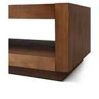Mesa de centro contemporánea de madera Maven Lane Artemis