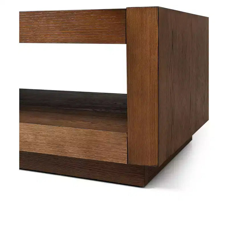 Mesa de centro contemporánea de madera Maven Lane Artemis