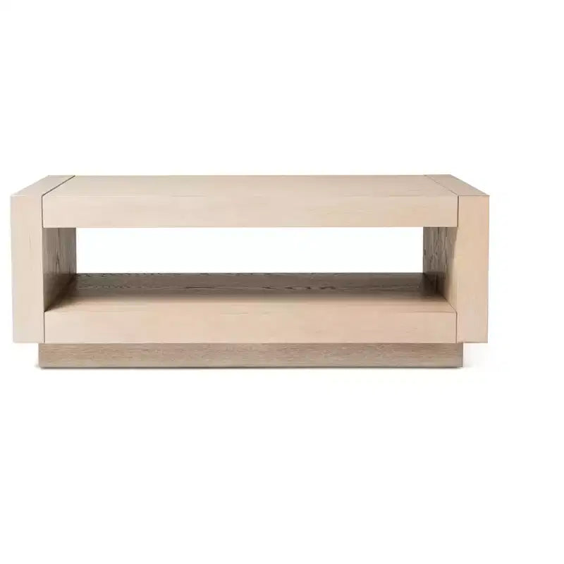 Mesa de centro contemporánea de madera Maven Lane Artemis