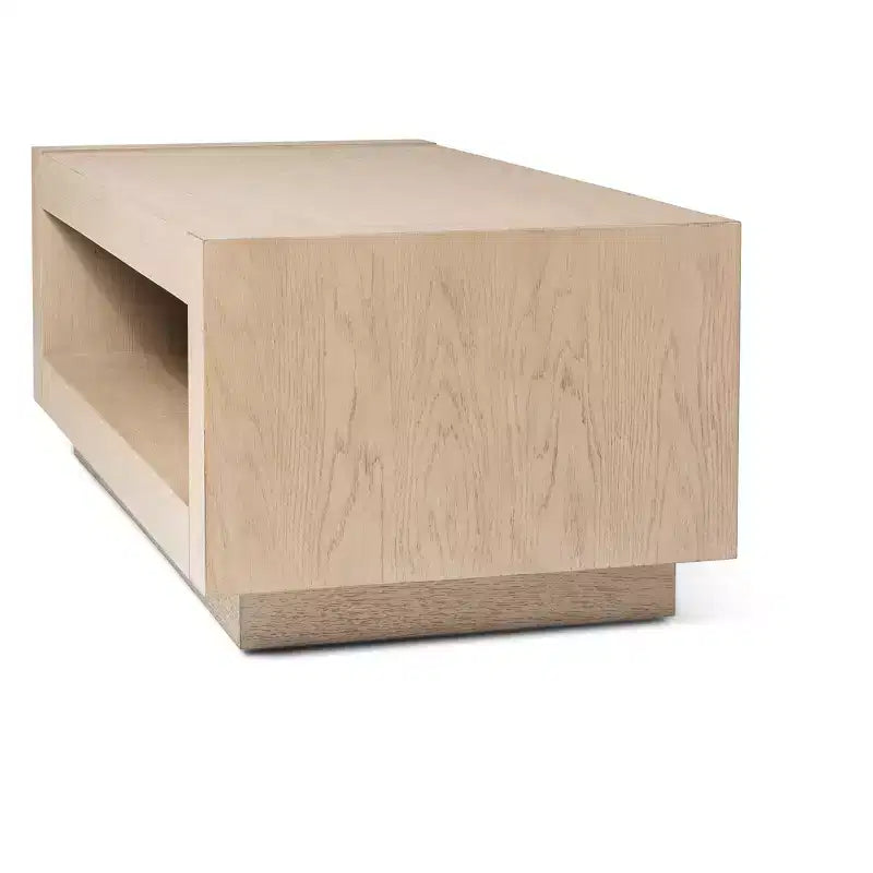 Mesa de centro contemporánea de madera Maven Lane Artemis