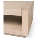 Mesa de centro contemporánea de madera Maven Lane Artemis