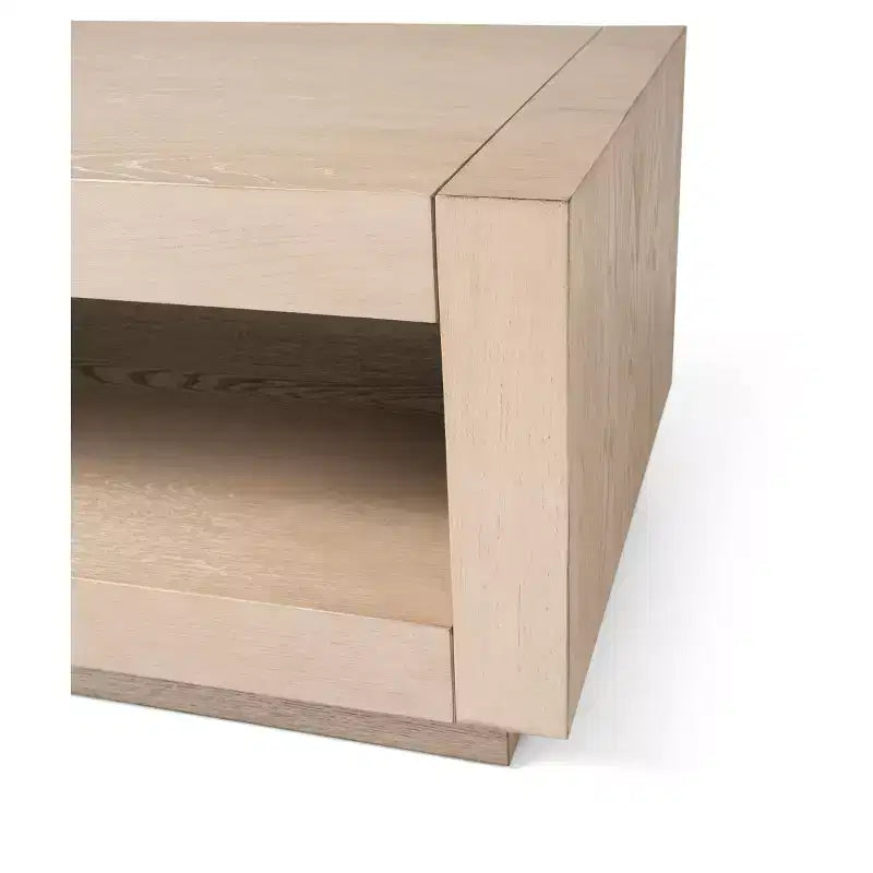 Mesa de centro contemporánea de madera Maven Lane Artemis