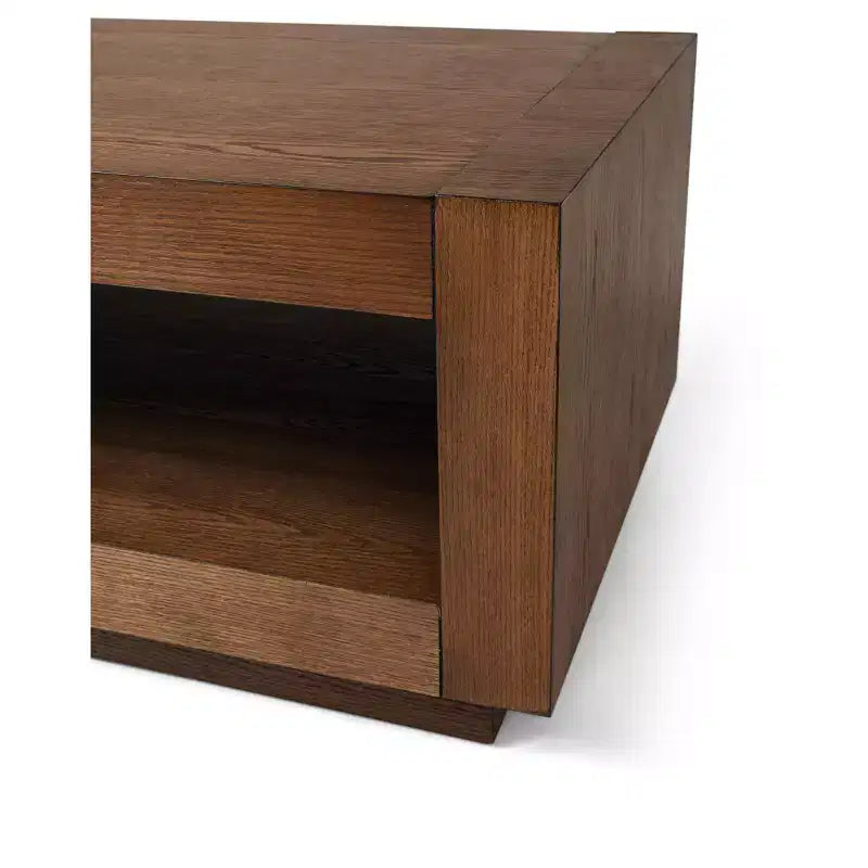 Mesa de centro contemporánea de madera Maven Lane Artemis