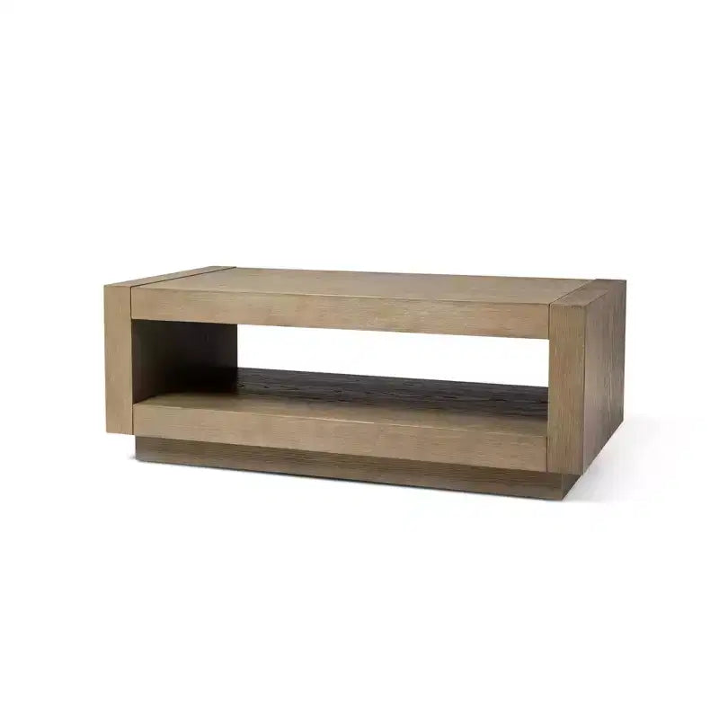 Mesa de centro contemporánea de madera Maven Lane Artemis