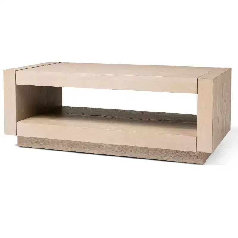Mesa de centro contemporánea de madera Maven Lane Artemis