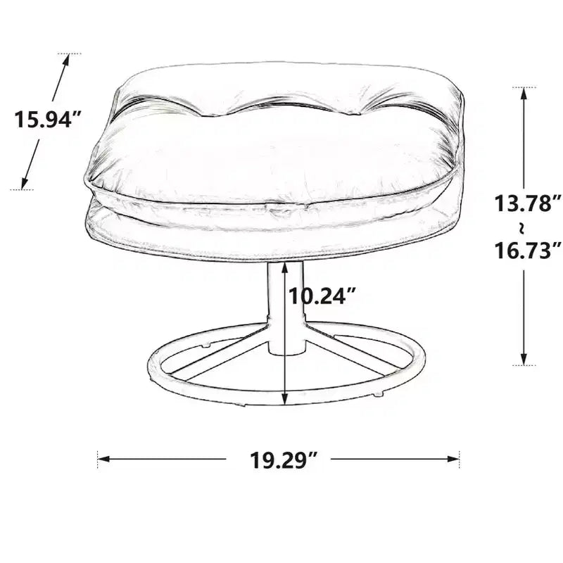 Sillones modernos para dormitorio con otomana, sillón de ocio con asiento acolchado