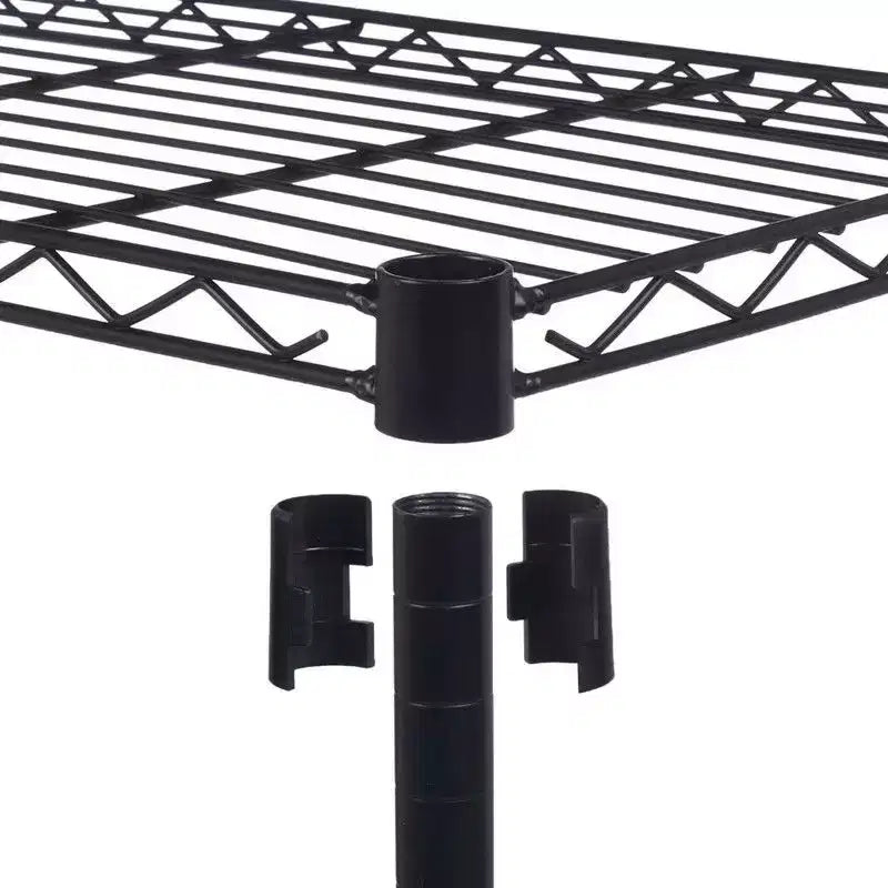 Estantería de metal Karl Home de 35.43 pulgadas de ancho