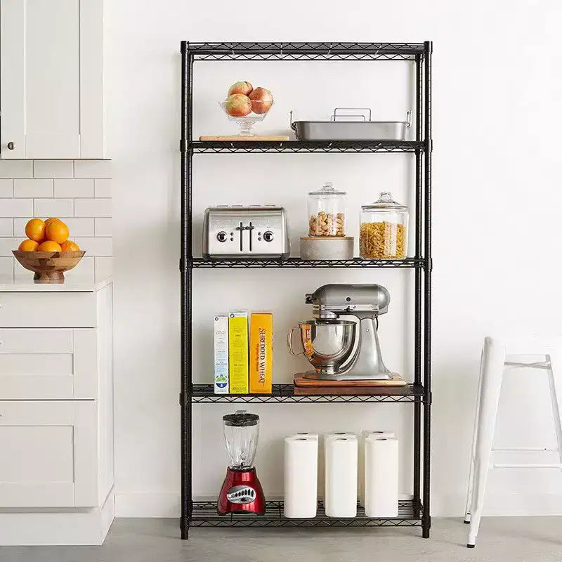 Estantería de metal Karl Home de 35.43 pulgadas de ancho
