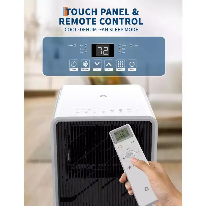 14,000 BTU Portable Air Conditioner with Remote Control