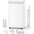 14,000 BTU 3-in-1 Portable Air Conditioner with Window Kit, Cools up to 750 Sq.Ft, 75-Pint Dehumidifier