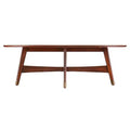 Rhoda Midcentury Modern Coffee Table - Brown - SEI