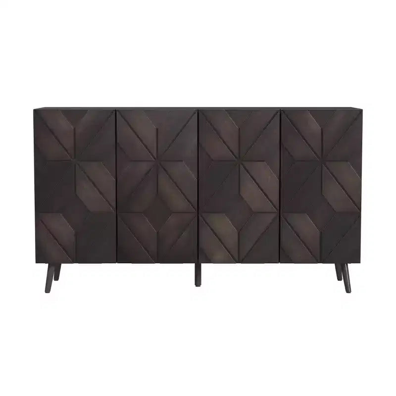 Wilkington Storage Cabinet - Espresso - SEI