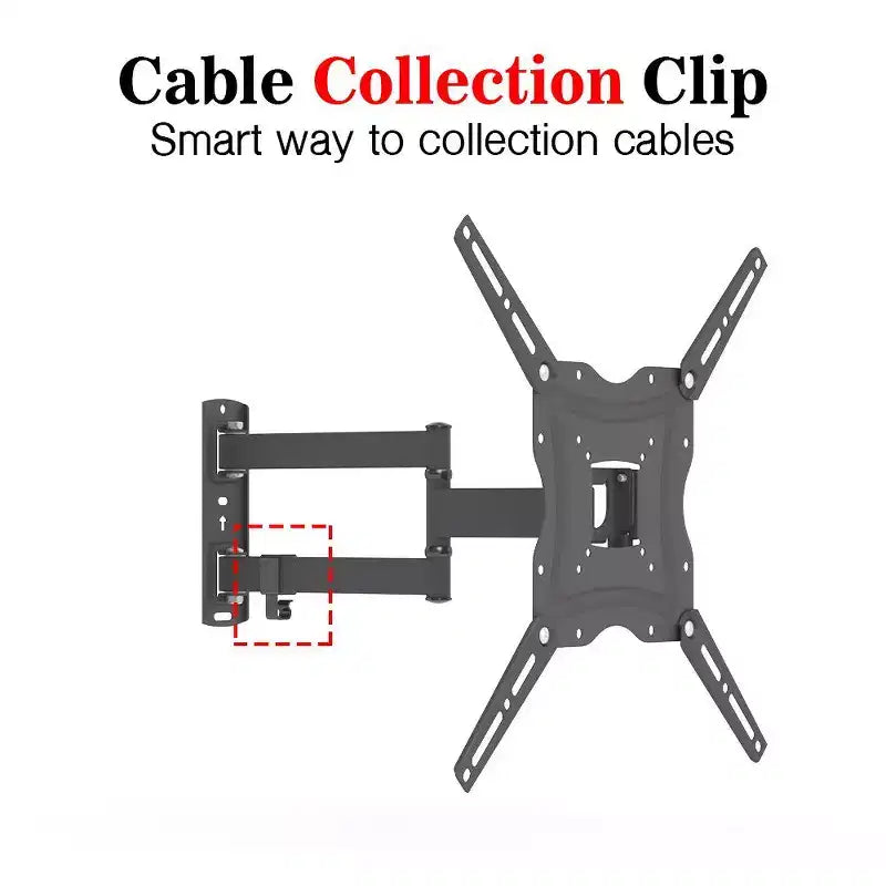 Soporte de pared ajustable y giratorio Karl Home para TV de 26 a 55 pulgadas