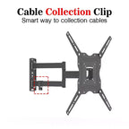 Soporte de pared ajustable y giratorio Karl Home para TV de 26 a 55 pulgadas