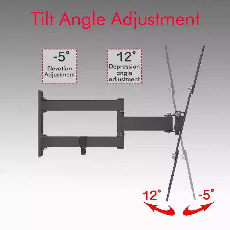 Soporte de pared ajustable y giratorio Karl Home para TV de 26 a 55 pulgadas