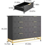 Organizador de almacenamiento de 8 cajones Zstar para sala de estar, dormitorio, pasillo