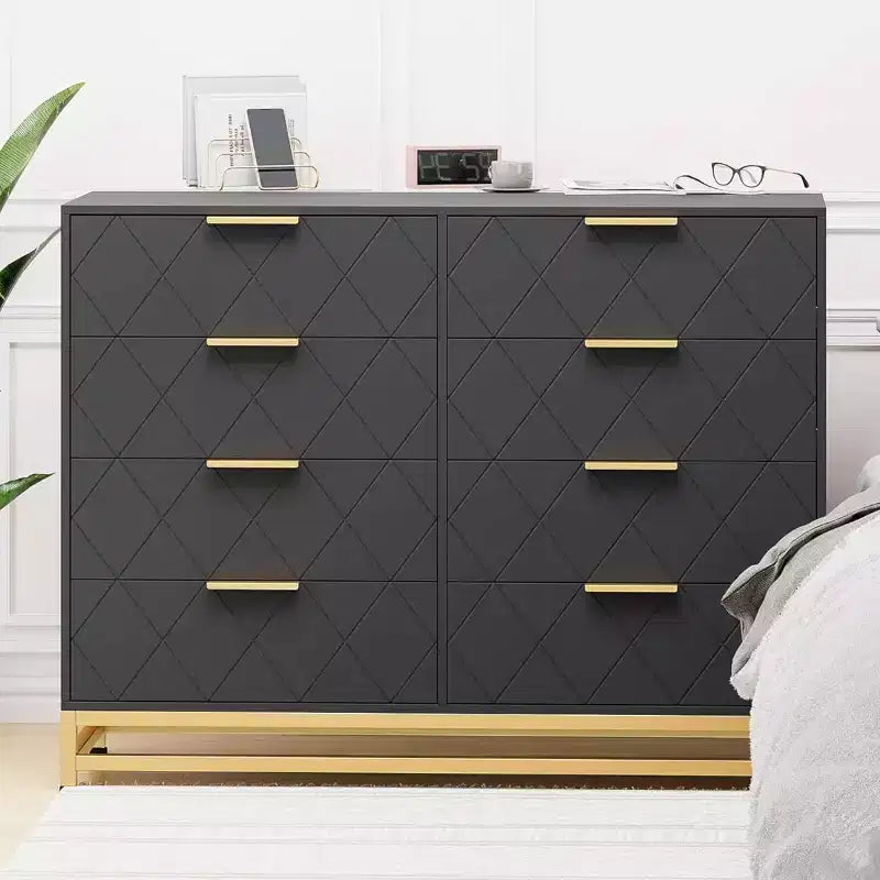 Organizador de almacenamiento de 8 cajones Zstar para sala de estar, dormitorio, pasillo