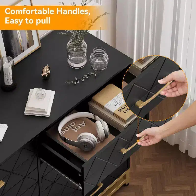 Organizador de almacenamiento de 8 cajones Zstar para sala de estar, dormitorio, pasillo
