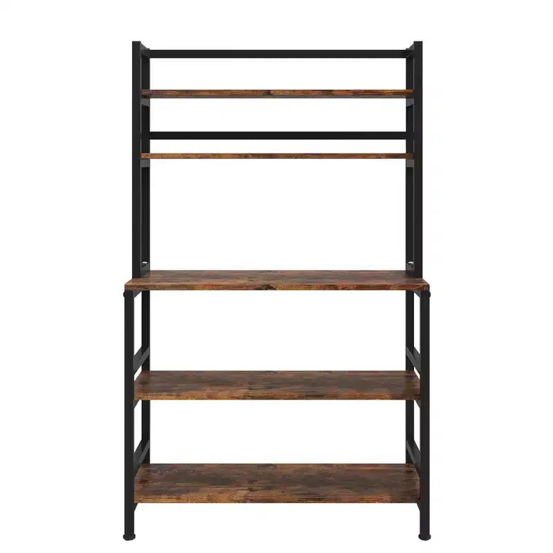 MAYEERTY Gabinete de Almacenamiento de 5 Niveles con Encimera de 80 x 40 cm