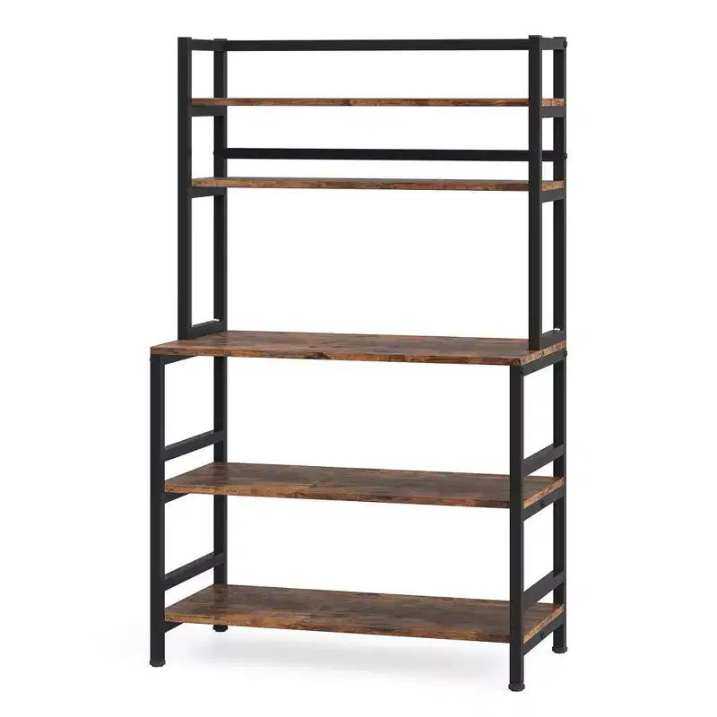 MAYEERTY Gabinete de Almacenamiento de 5 Niveles con Encimera de 80 x 40 cm