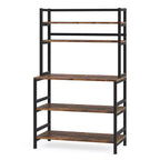 MAYEERTY Gabinete de Almacenamiento de 5 Niveles con Encimera de 80 x 40 cm