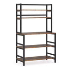 MAYEERTY Gabinete de Almacenamiento de 5 Niveles con Encimera de 80 x 40 cm