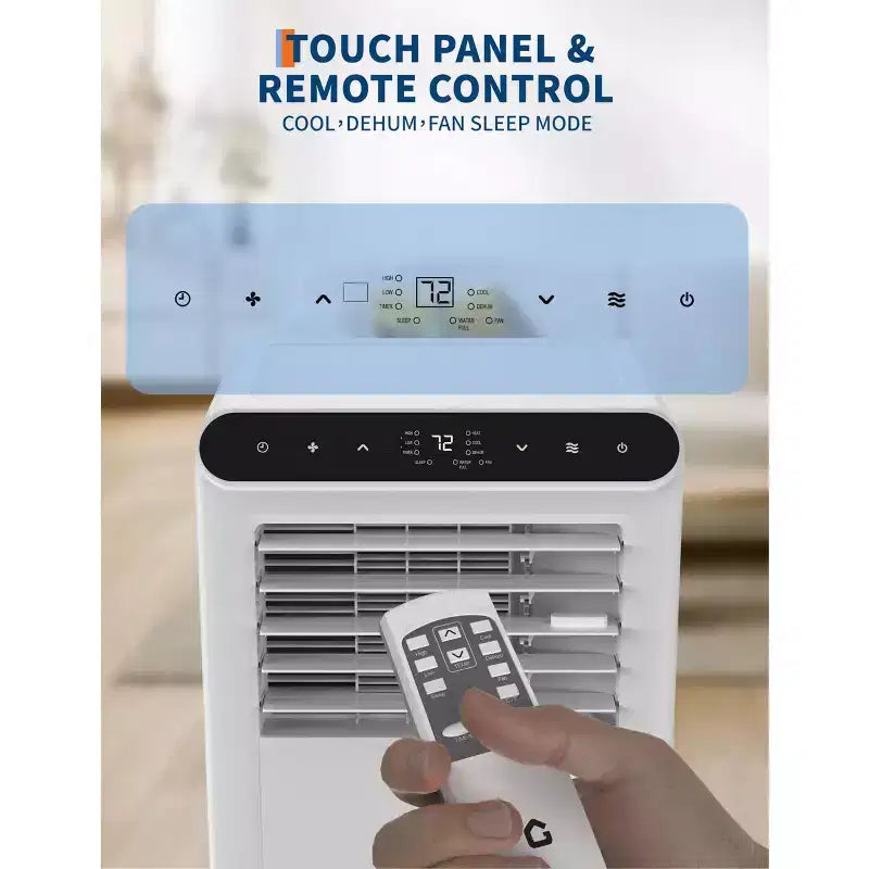 10000 BTU Portable Air Conditioners, 3-In-1 Portable AC Units for Rooms with Dehumidifier, Quiet Room Air Conditioner Cools Up to 450 Sq.Ft.
