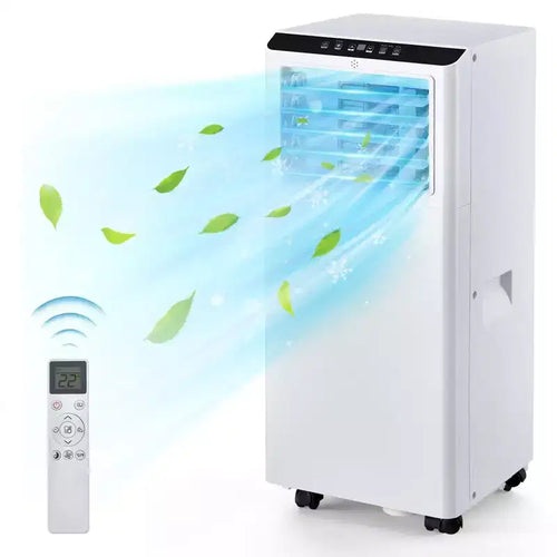 8000BTU Portable Air Conditioners with Remote Control and 24H Timer, 3 IN 1 Low Noise Portable AC Unit with Dehumidifier and Fan, up to 350Sq. Ft.