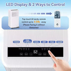 Portable Air Conditioners, Flarhetoric 10000 BTU Cooling/Fan/Dry 3 IN 1 Portable Ac unit for Room 560 SQ.FT, Units for Low Noise rooms