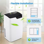 12,000 BTU Portable Air Conditioners Cool Up to 550 Sq. Ft, 3 Modes Portable AC Cooling Unit Dehumidifier Fan Function with Remote