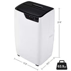 12,000 BTU Portable Air Conditioners Cool Up to 550 Sq. Ft, 3 Modes Portable AC Cooling Unit Dehumidifier Fan Function with Remote