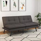 Dyonery Sofá Cama Plegable de 68 Pulgadas con Respaldo Ajustable, Sofá Cama Convertible para Espacios Pequeños, Sala de Estar, Apartamento, Oficina