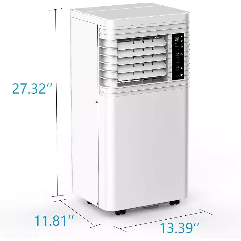 ZAFRO Portable Air Conditioners, 4 Modes Portable AC with Remote Control/LED Display/24Hrs Timer